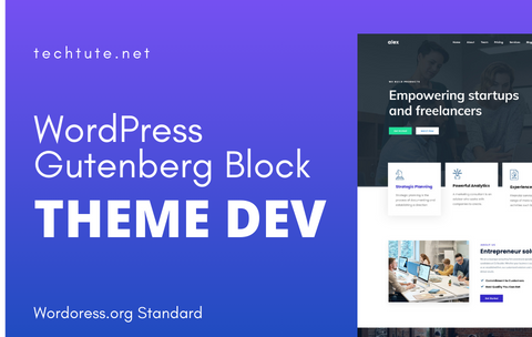 WordPress Gutenberg Theme Dev